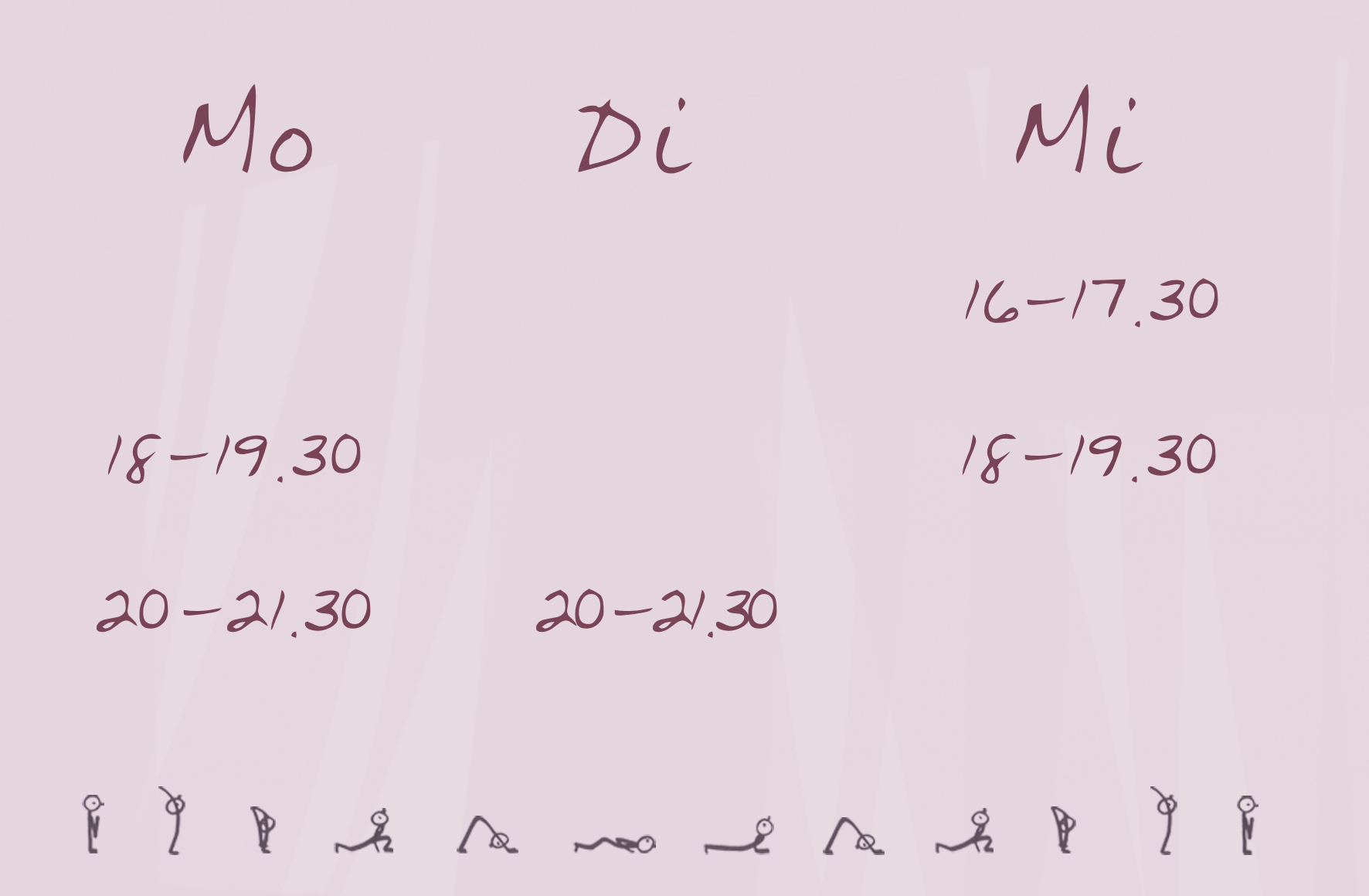 Yoga in der Gruppe